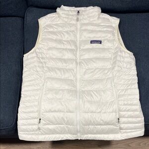 Patagonia Ivory Quilted Vest